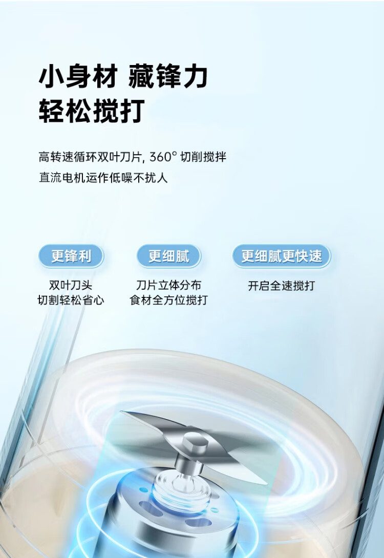乐扣便携式榨汁机详情图