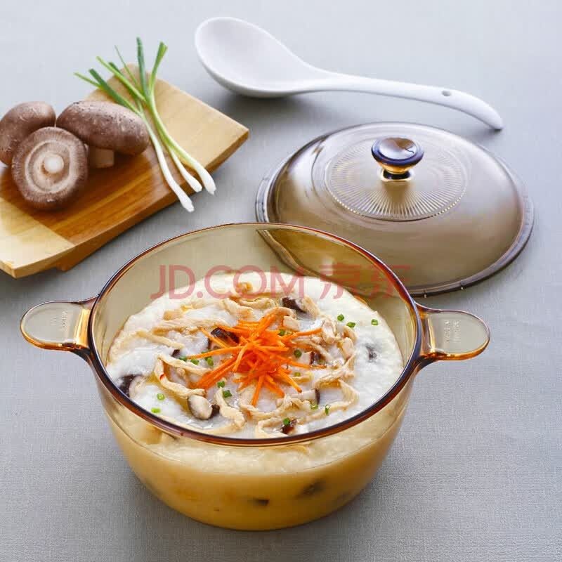 康宁晶采双耳透明锅详情图