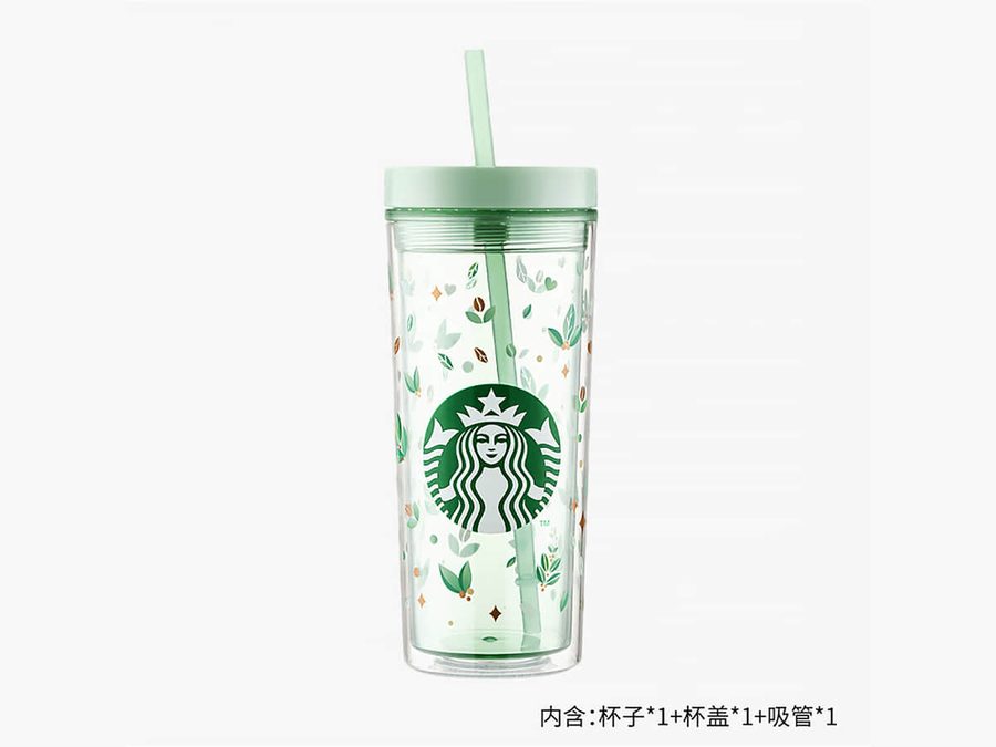 星巴克绿野秘境吸管杯详情图
