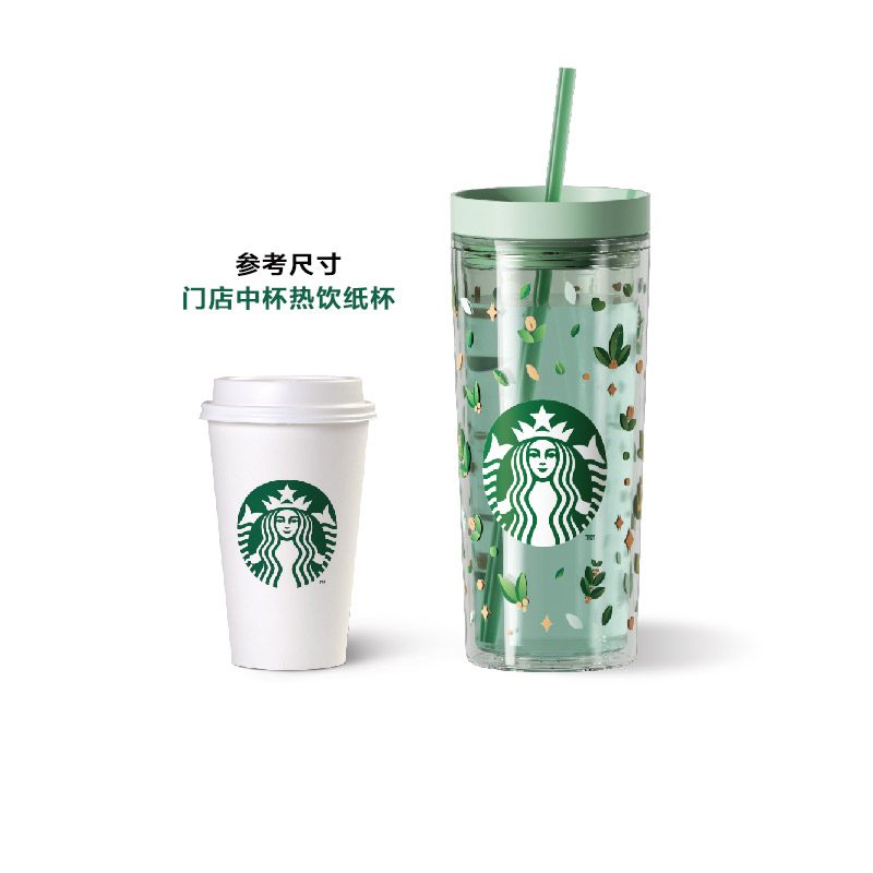 星巴克绿野秘境吸管杯详情图
