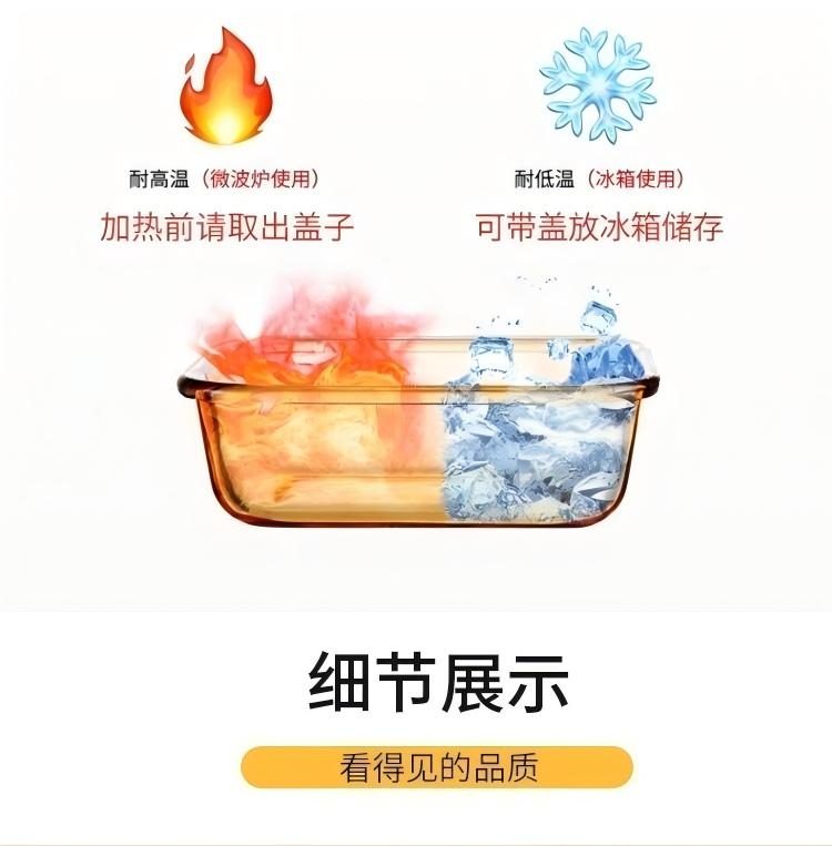 康宁保鲜盒袋三件套详情图