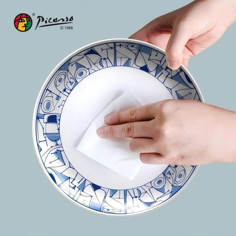 毕加索艺术餐具四件套详情图