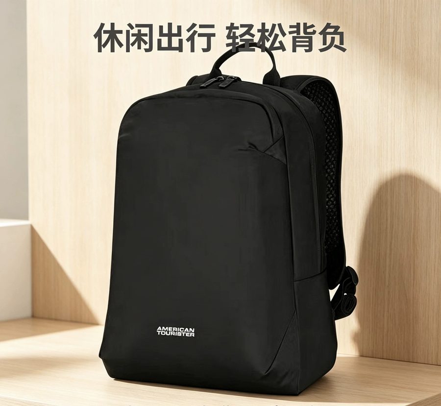 美旅双肩包详情图