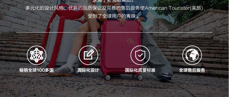 美旅双肩包详情图